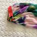 NWOT Esprit Collection Patterned Pleated Mini Dress Multicolor Sz 8 Long sleeve