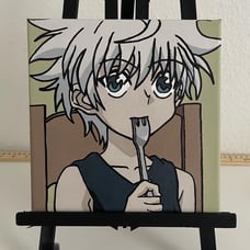 Killua Custom Acrylic Painting