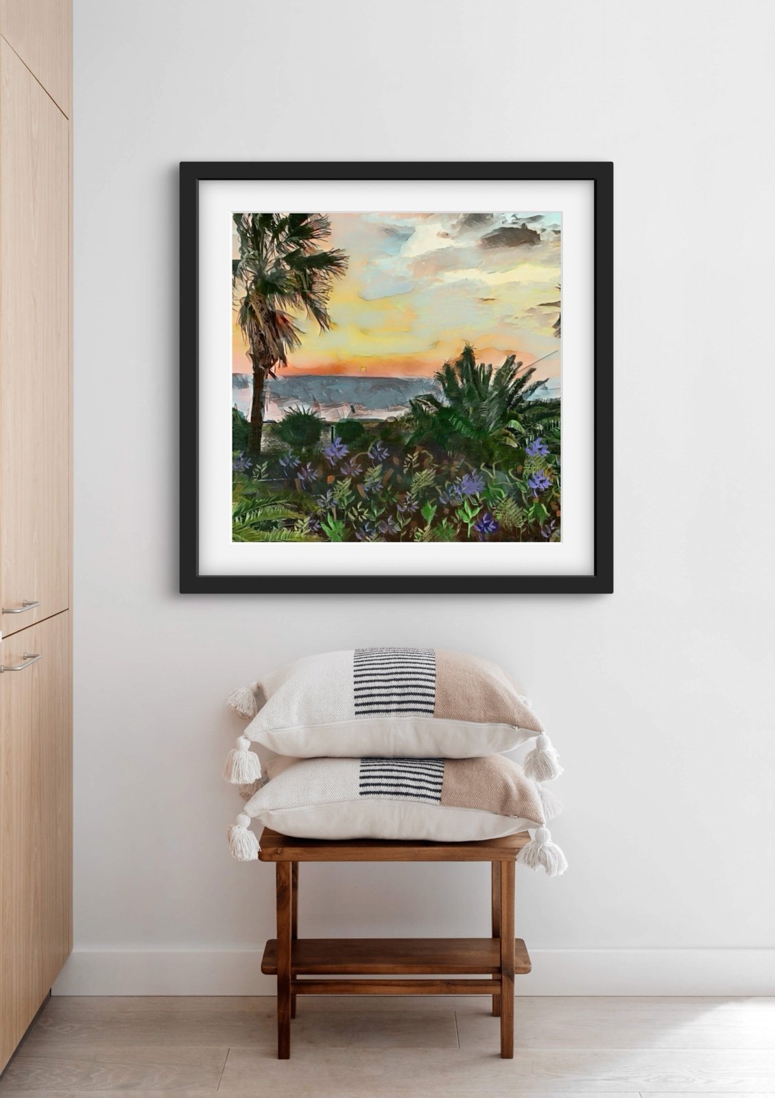 Beach Print: “The Sea Beyond”