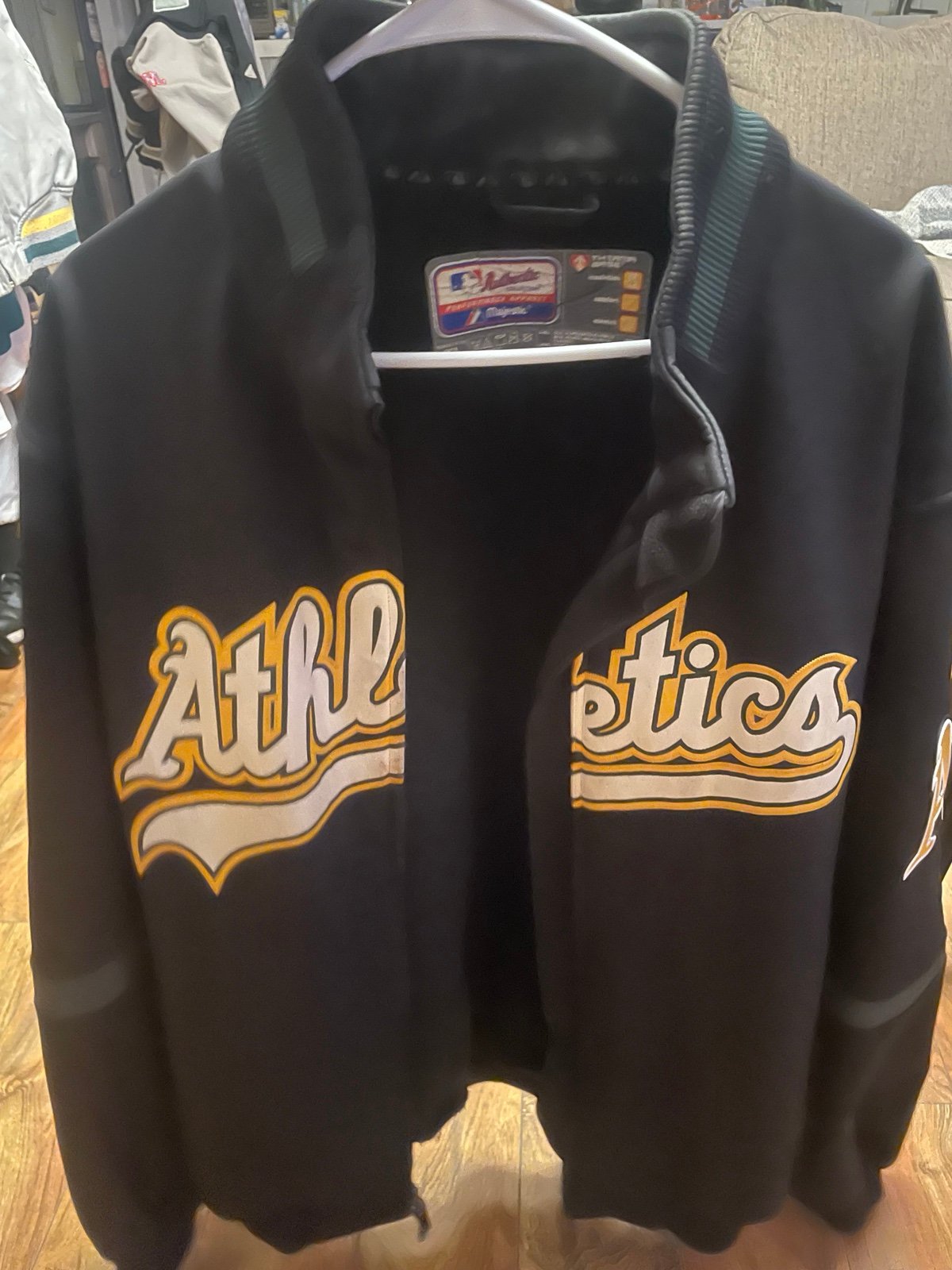Black Oakland A’s Jacket