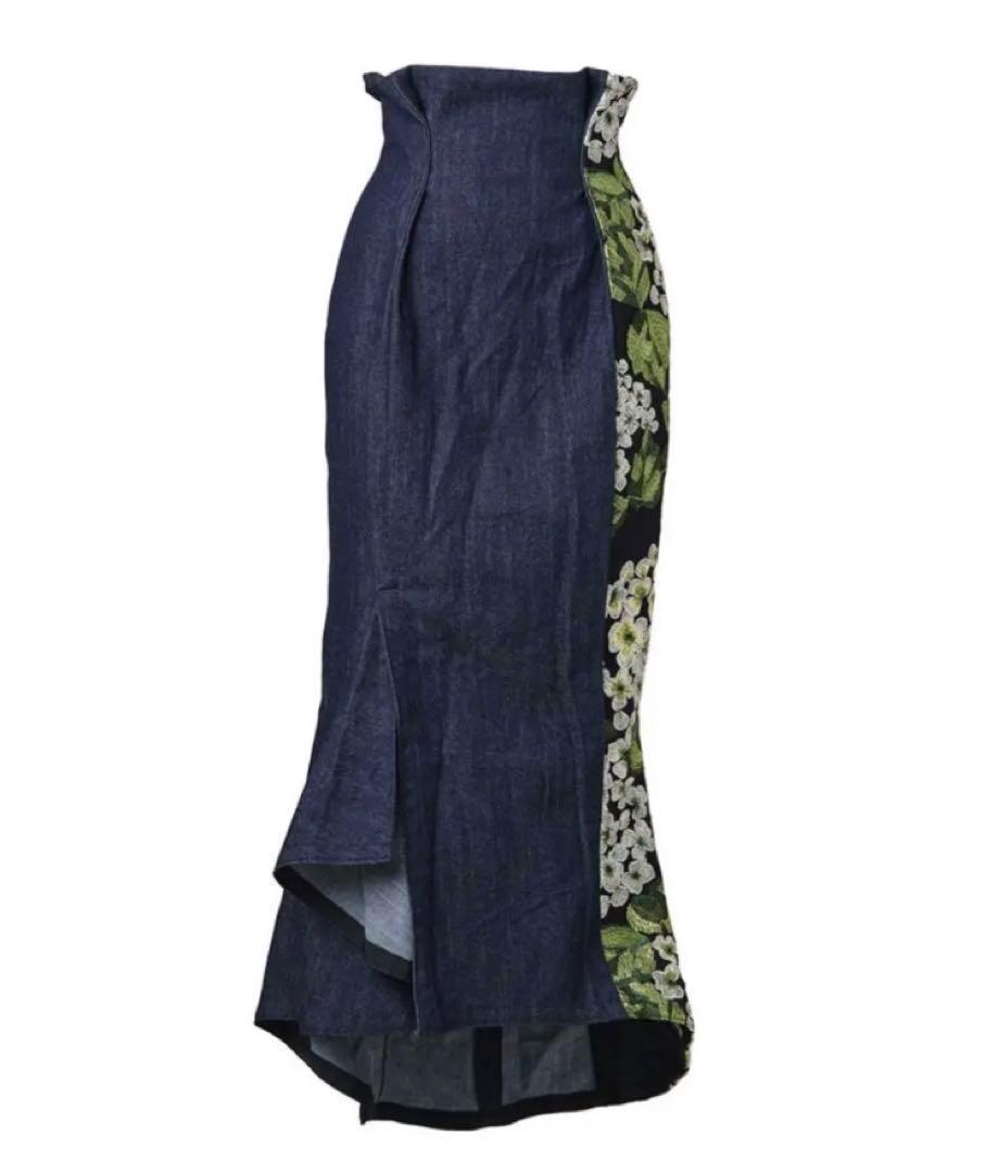 登場! Naoho Denim Mermaid Skirt スカート