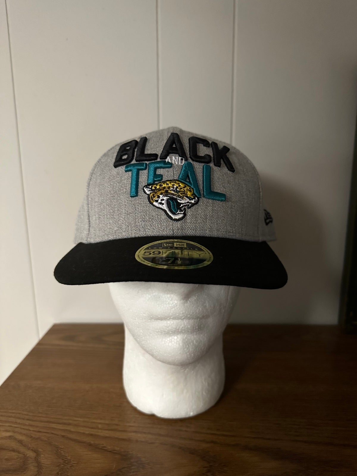 Jacksonville Jaguars 2018 NFL DRAFT NEW ERA 59FIFTY - Sz. 7 1/2