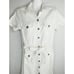 Rails Danica White Button-Up Belted Denim Shirt Dress Coastal Cowgirls Women's S