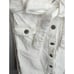 Rails Danica White Button-Up Belted Denim Shirt Dress Coastal Cowgirls Women's S