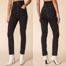 AGOLDE Corset Remy Straight Jean in Orbital Size 23
