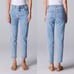 Ceros Emma Mom High Rise Jeans in Acide Wash