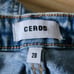 Ceros Emma Mom High Rise Jeans in Acide Wash