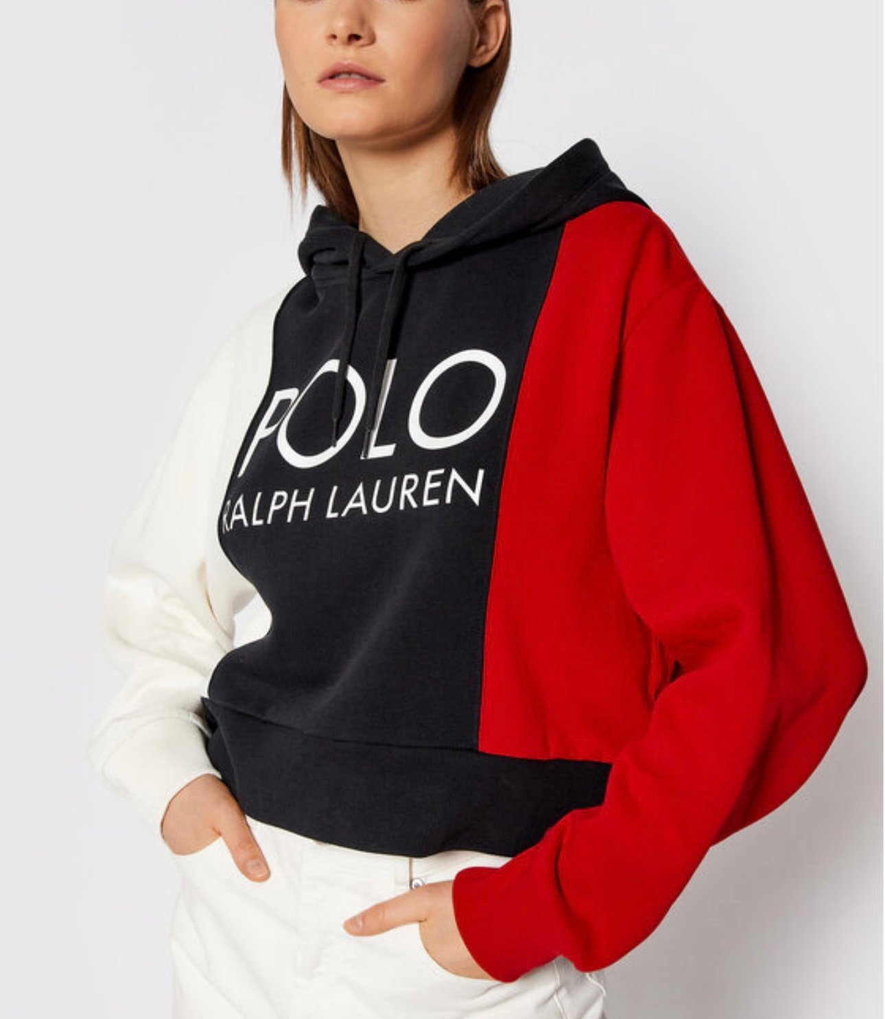 Polo Ralph Lauren, “bluza” oversized cropped hoodie -NWT - size XL