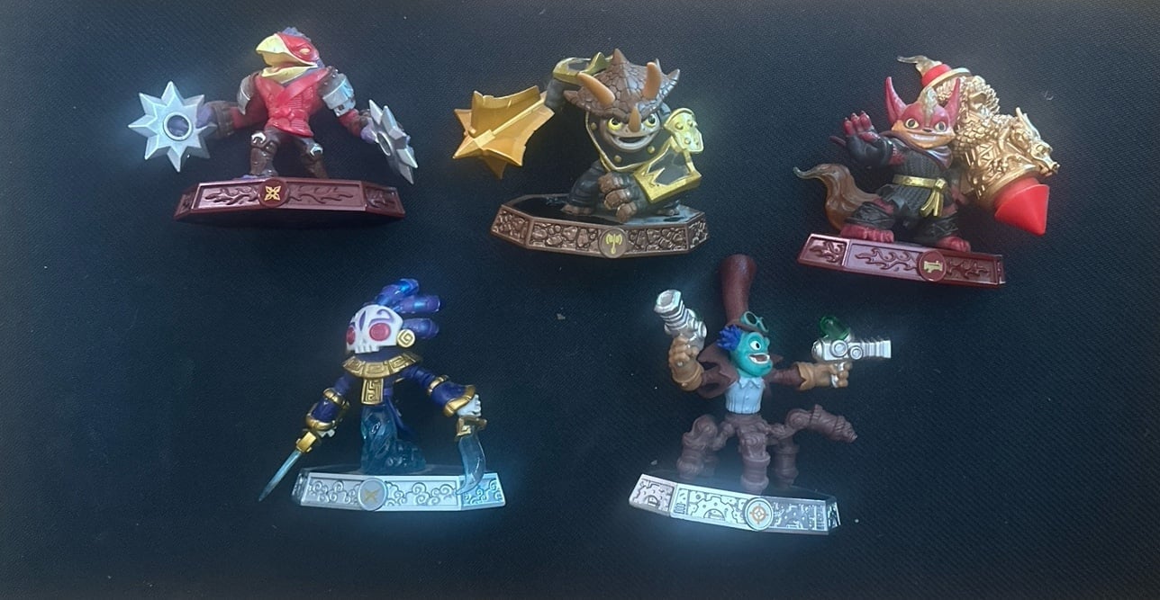 Lot - 5 Skylanders Imaginators Senseis