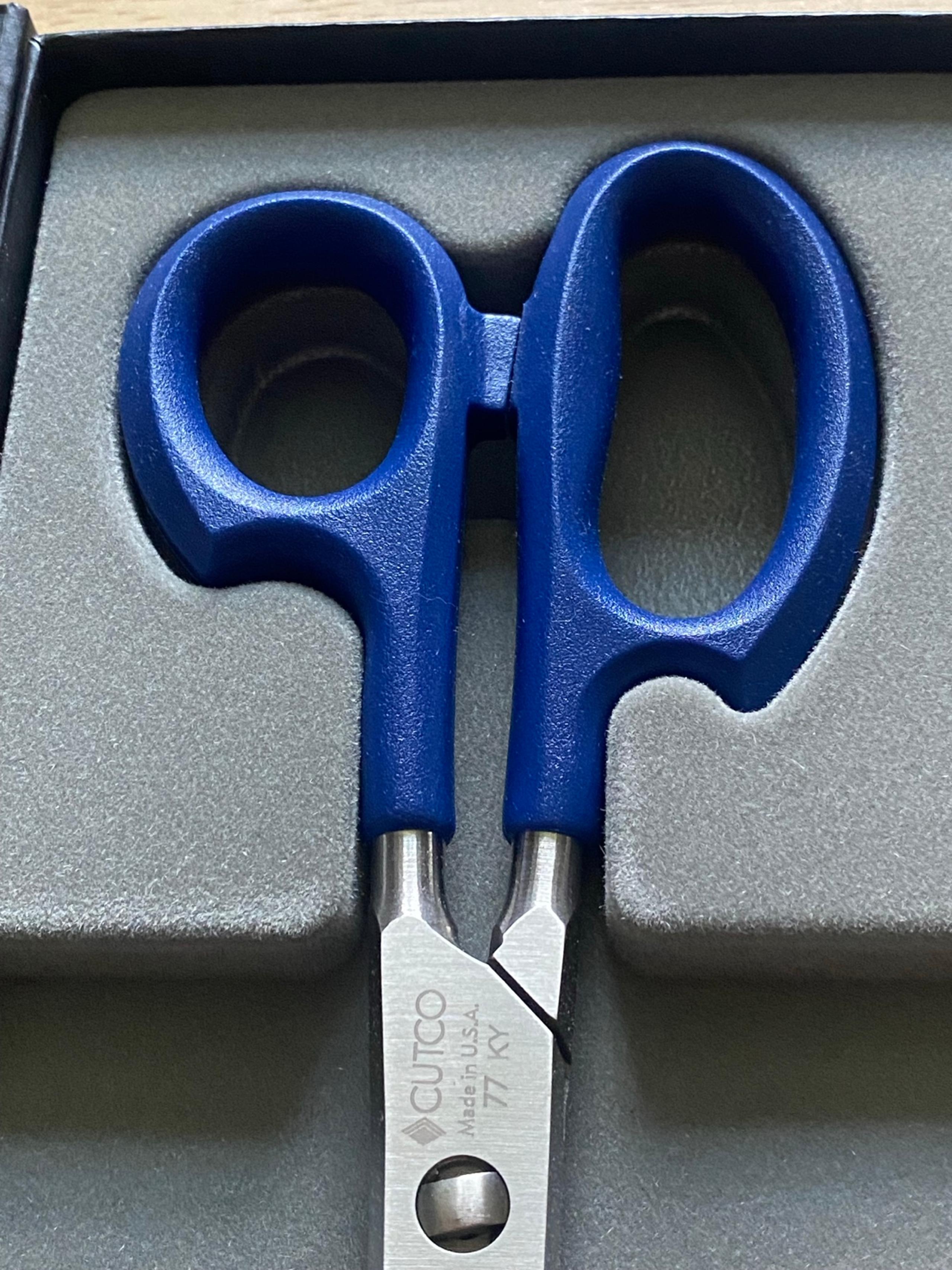 RARE Blue Cutco Super Shears 75th Anniversary Scissors BRAND NEW