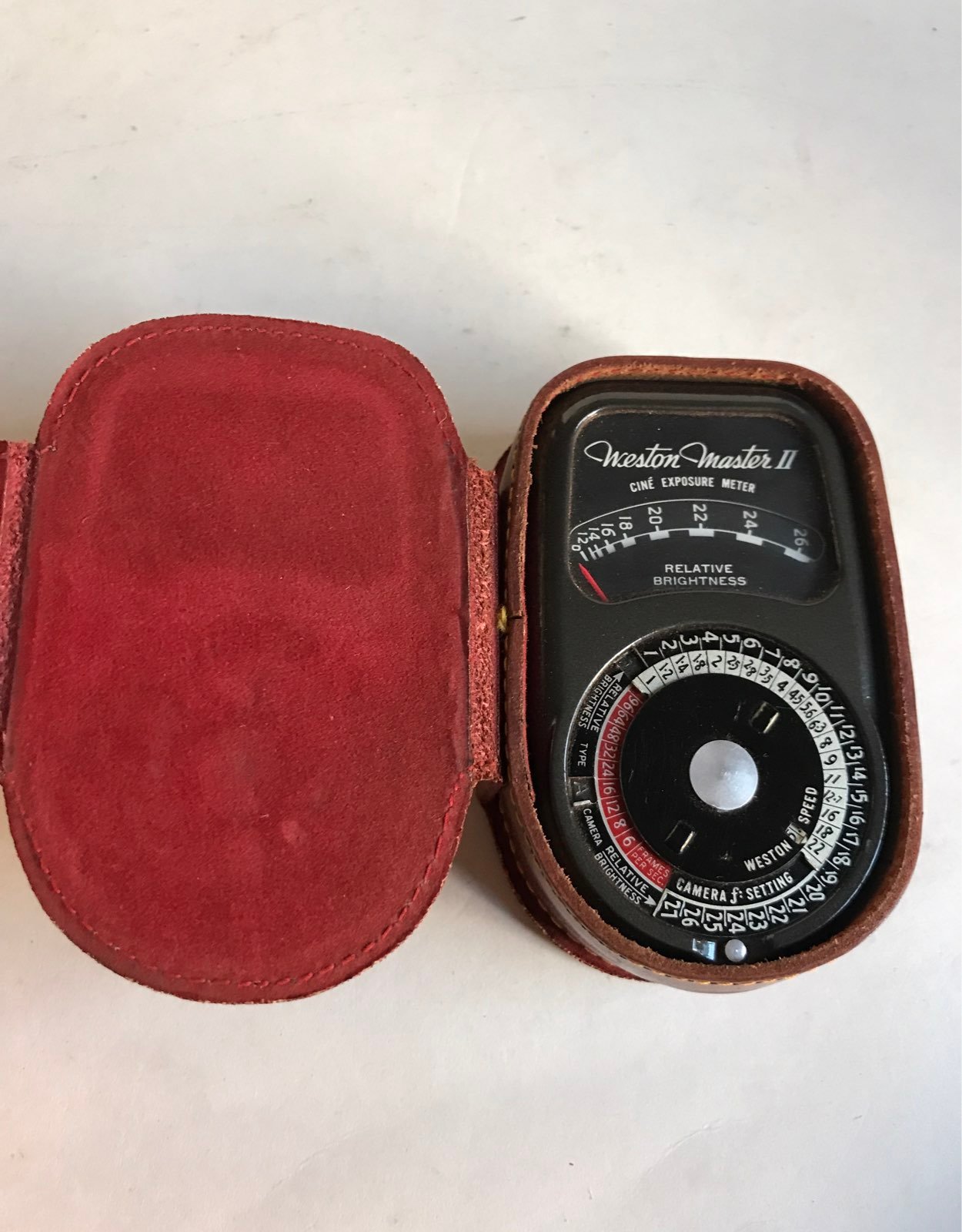 WESTON MASTER II CINE EXPOSURE METER