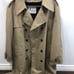 Vintage London Fog Maincoats Long Belted Trench Coat Mens size 44 Long