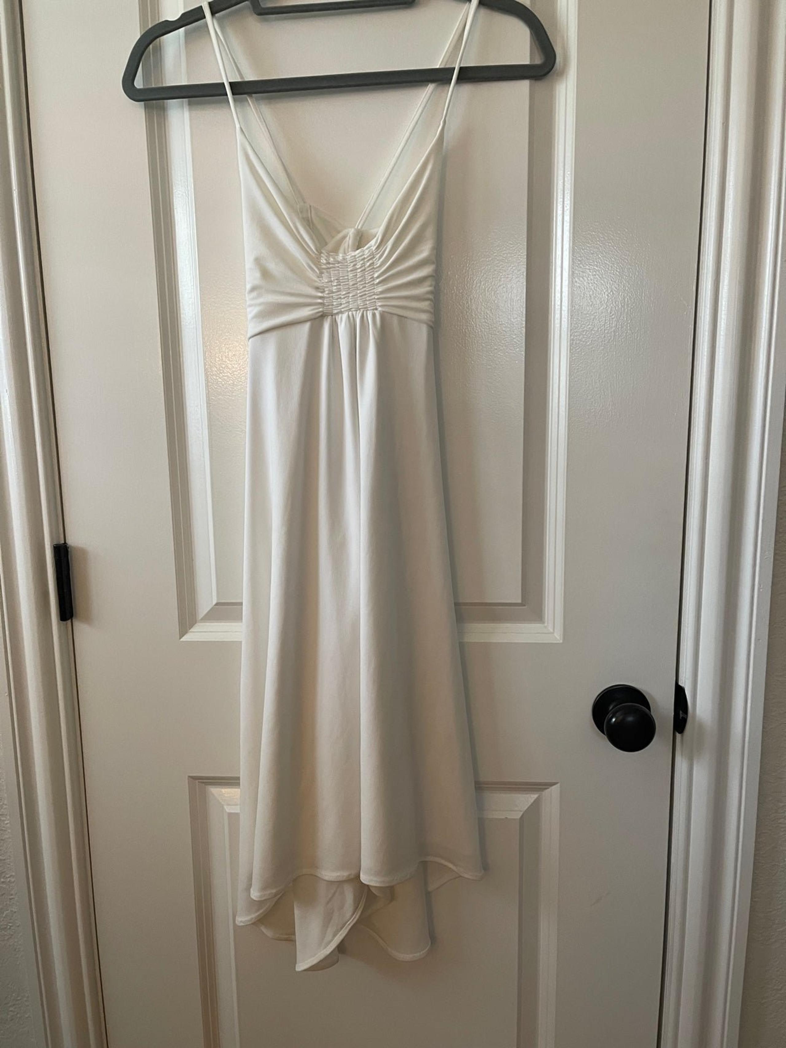 Moda international midi low back dress size XS