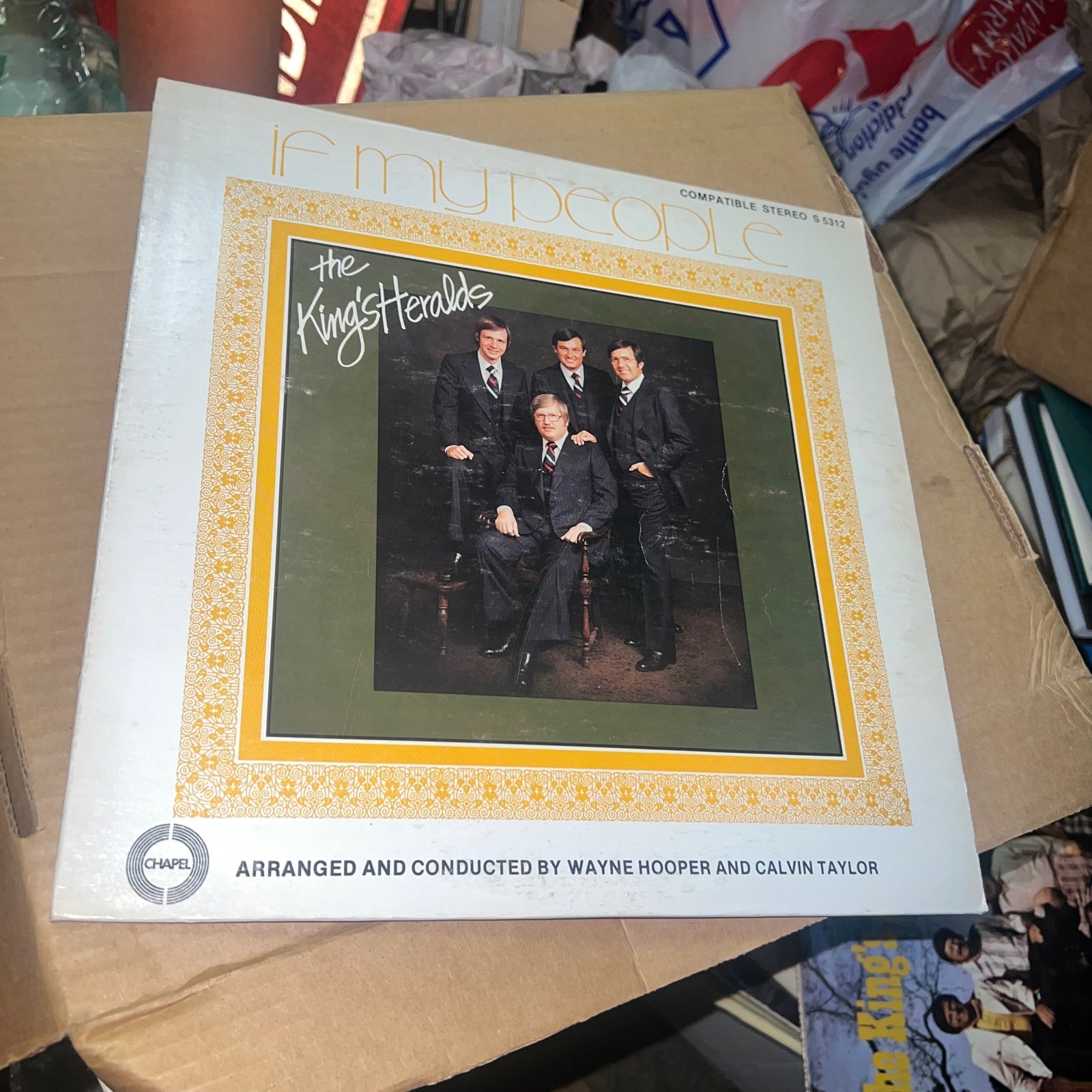 IF MY PEOPLE THE KINGS HERALDS VINYL LP RECORD