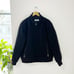 NEW Calvin Klein Men's Black Wool Bomber Jacket Size Large