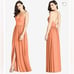 Dessy Collection Women’s CRISS CROSS STRAP BACKLESS MAXI DRESS Size 6