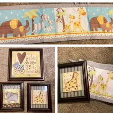 nursery decor and breathable crib mesh