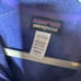 Patagoina Better Sweater 1/4 Zip Blue Long Sleeve Woman's Sm