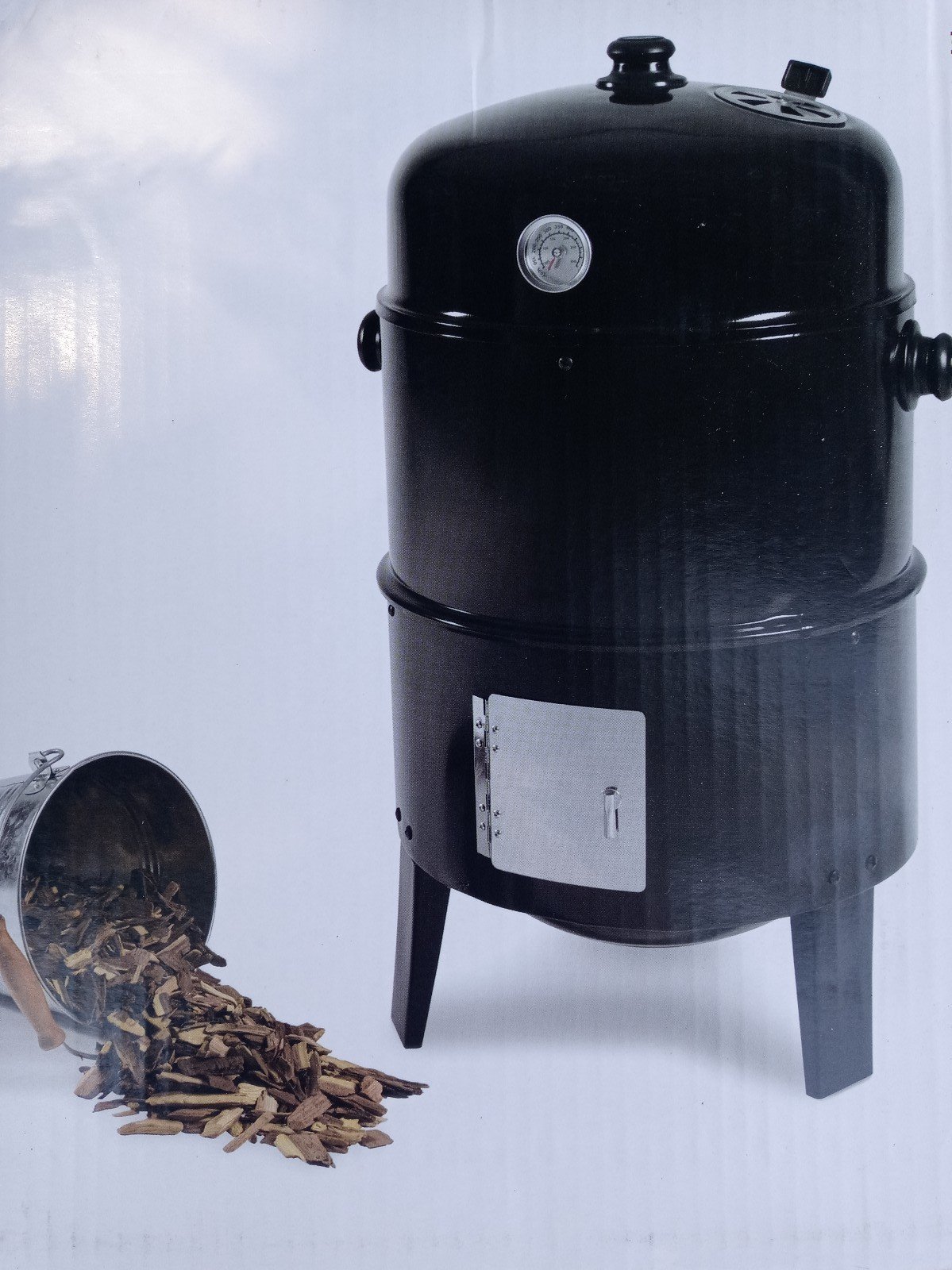 GrillPro 18 Charcoal Grill and Smoker 31816