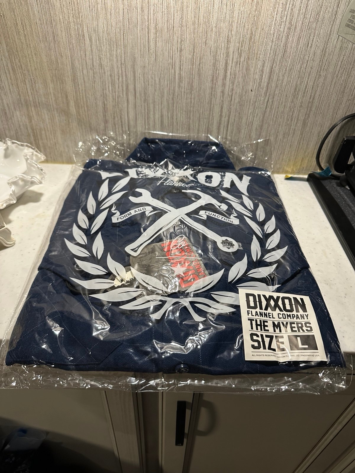 dixxon flannel the Myers packaging never been open