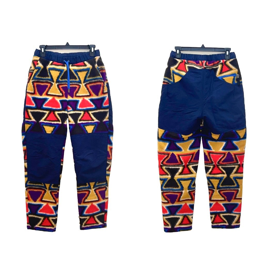 Patagonia New RARE Western Print Synchilla Patch Snow Pants Size Small