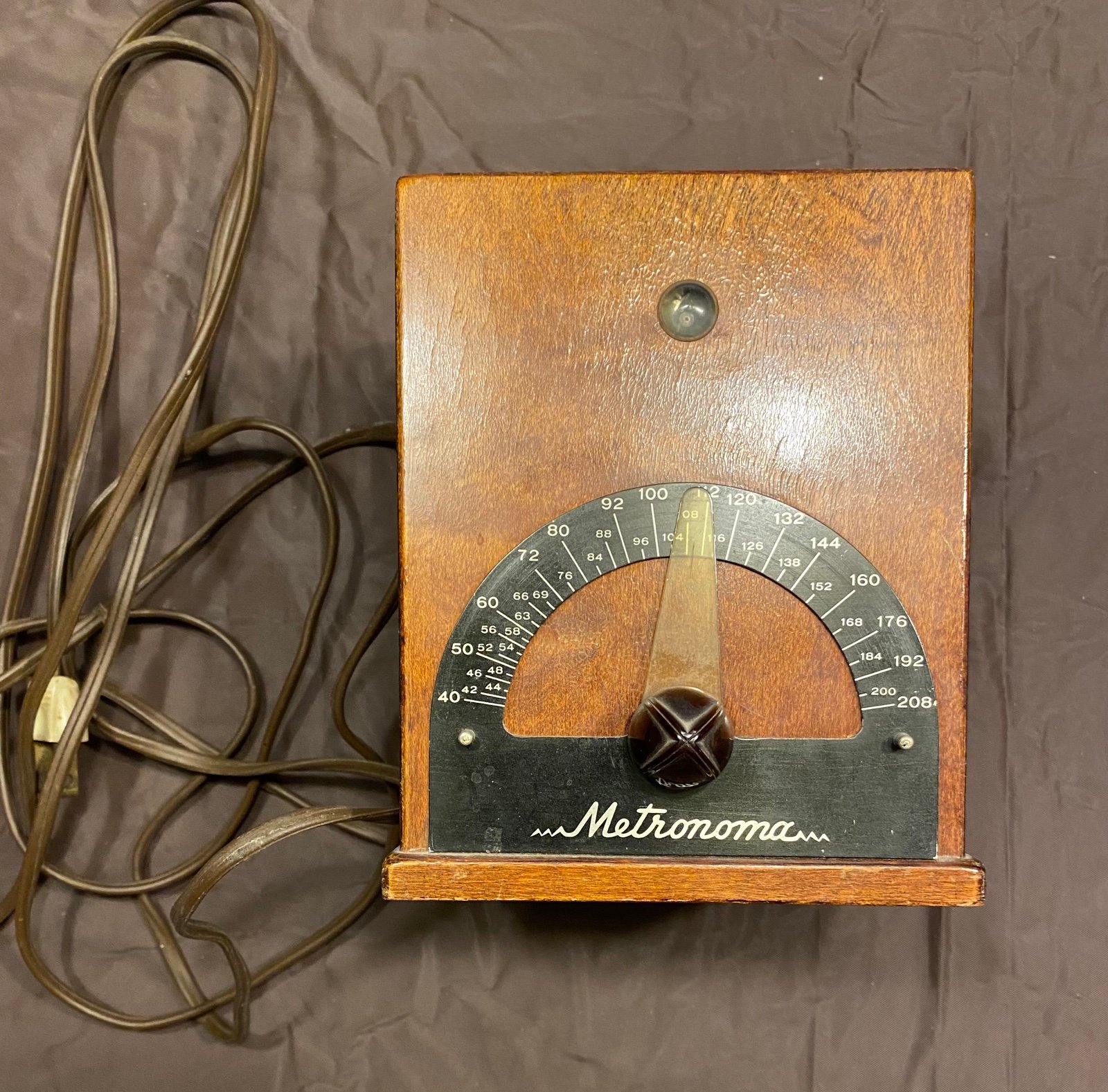 Vintage Crystalab Metronoma Electric Metronome