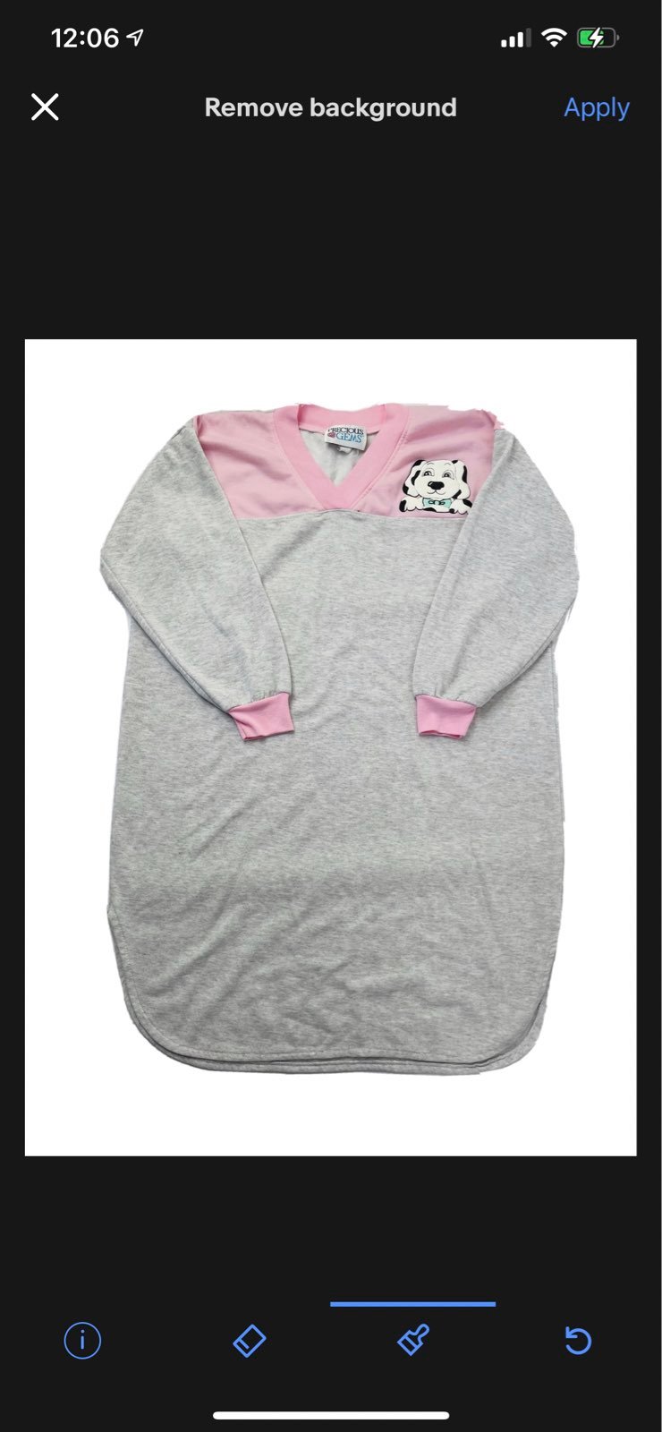 Vintage Puppy Dog Dalmatian Sleep Shirt
