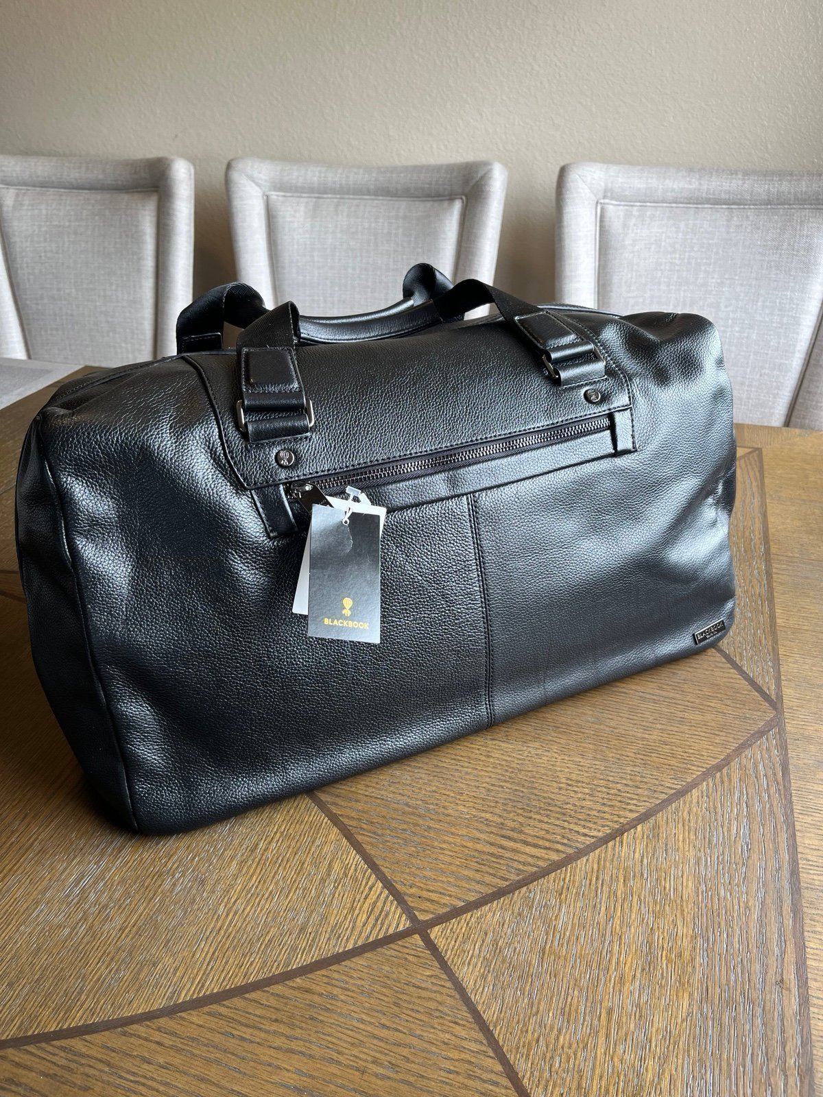 Blackbook Travel & CO LEATHER DUFFEL BAG