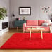 NEW Red Rugs for Living Room 5x8 Large Area Rug for Girls Boys Kids