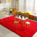 NEW Red Rugs for Living Room 5x8 Large Area Rug for Girls Boys Kids