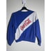 Coca-Cola Vintage Logo Sweater 1980s Blue Stripe Unisex