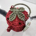 New Viral Taylor Madison Strawberry Fruit Wicker Basket Novety Storage Bag Purse