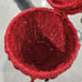 New Viral Taylor Madison Strawberry Fruit Wicker Basket Novety Storage Bag Purse