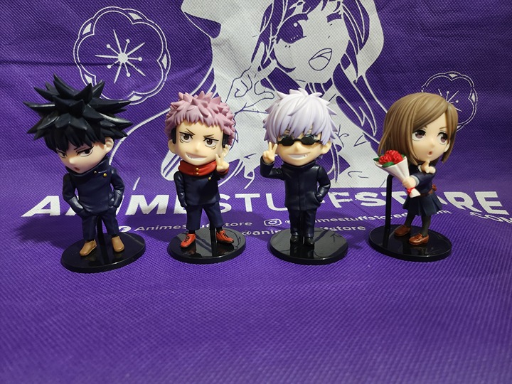 Jujutsu Kaisen 4'' Taito Trading Figure Set of 4