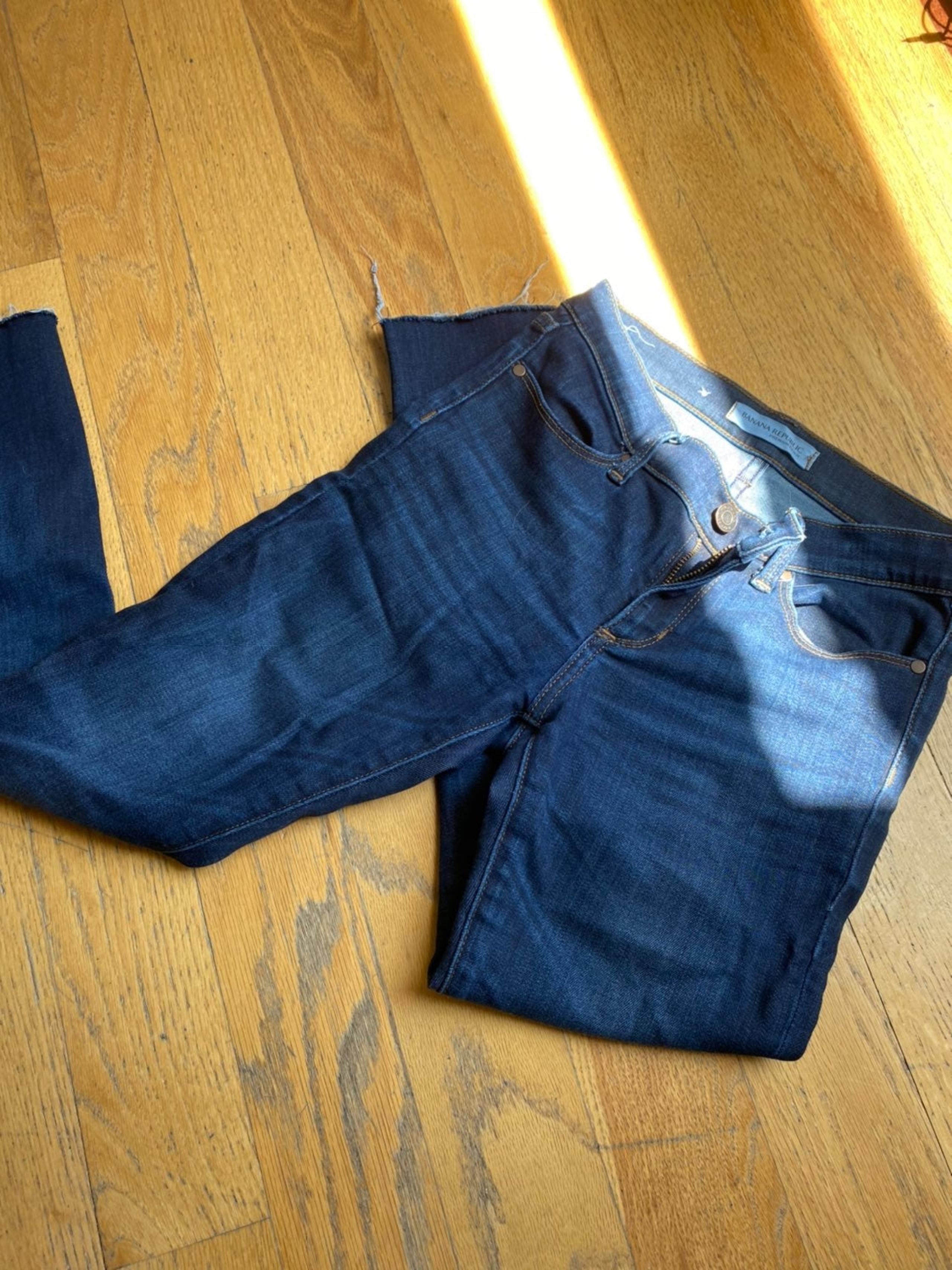Banana republic skinny jeans dark wash