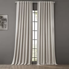 Exclusive Fabrics Blackout Room Darkening Curtain Panel Panels  50 X 120 - Alaba