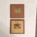 Amish Art Pottery Tiles Trivets Wild Goose Quilt Square In Square Carolyn Payne