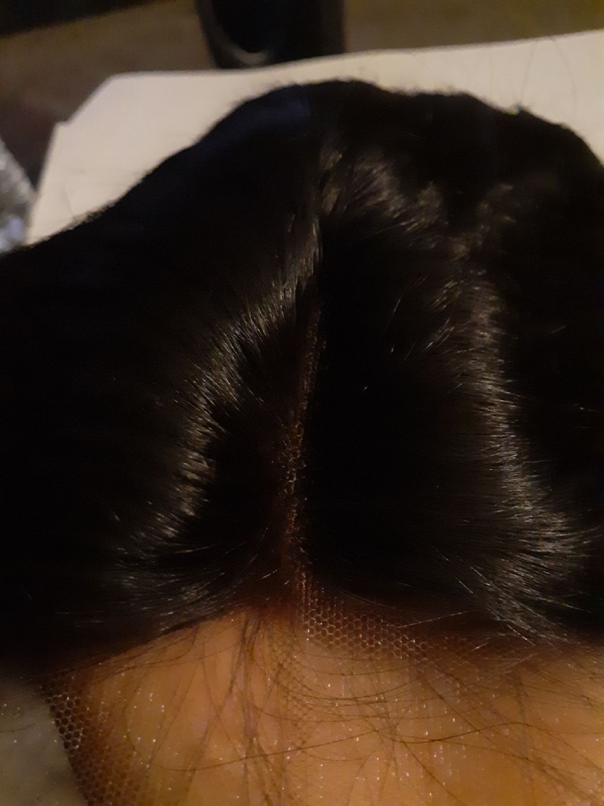 human hair lace front wig