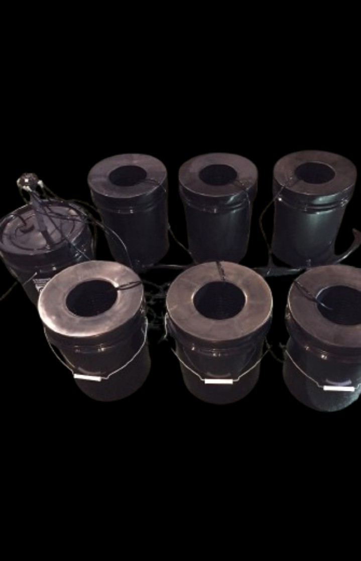 6-Plant Low-Pro Drip Recycling Hydroponic System W/ 3.5-Gallon Main Reservoir