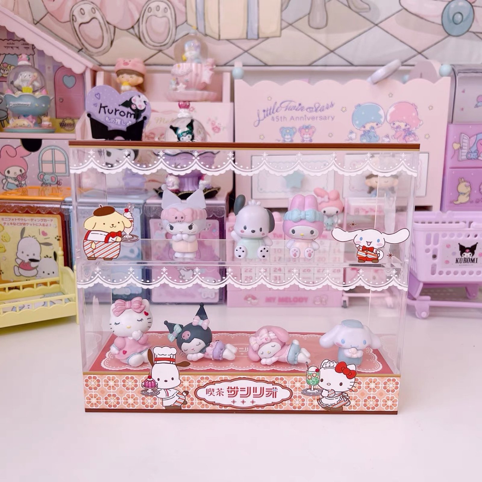 Sanrio characters acrylic organizer/ display box