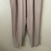 Vintage Flax Pants Womens Medium Tan 100% Linen High Rise Pockets Lagenlook