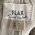 Vintage Flax Pants Womens Medium Tan 100% Linen High Rise Pockets Lagenlook