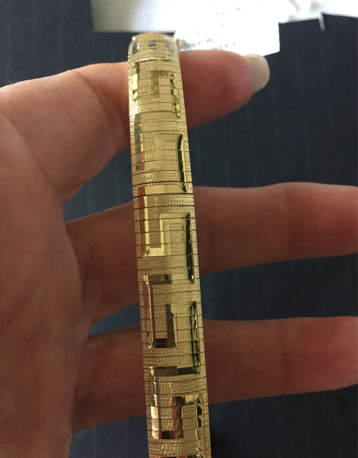 New 18karat Gold Braclet