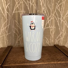 RAE DUNN FARMHOUSE HOME CHRISTMAS XMAS HOLIDAY COFFEE SNOW PENGUIN KITCHEN COZY