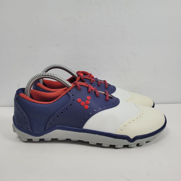 Vivobarefoot Linx Women's Blue White Red Golf Shoes US Size 6 EU 36
