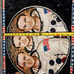 Vintage 1969 Apollo Moon Landing TAPESTRY of Astronauts ARMSTRONG ALDRIN COLLINS