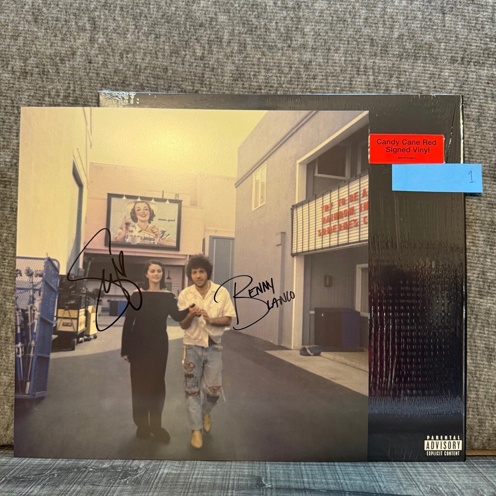Selena Gomez I said I love You First - Standard Signed Candy Cane Red Vinyl (1)