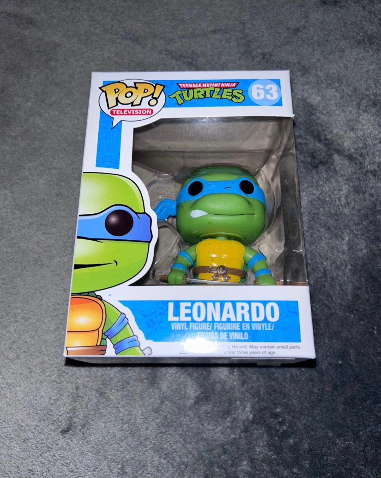 Original Leonardo Funko Pop! Teenage Mutant Ninja Turtles #63