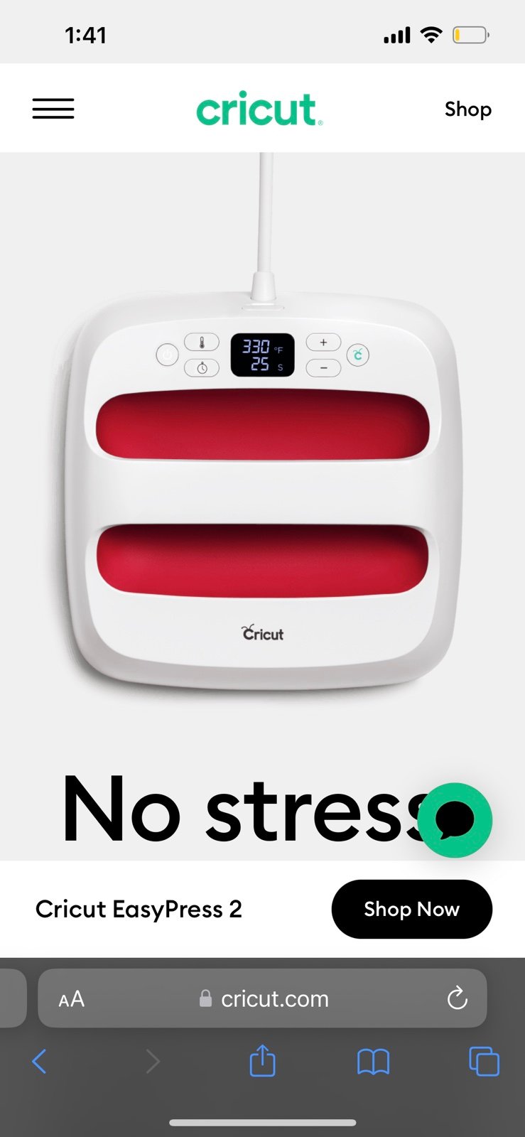 Provo Craft Cricut EasyPress 2 Rose