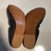 Free People leather scrunchy ballet flats sz 8.5